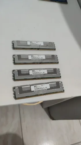 (Leia o anúncio) Memória HP (1X2GB) 2Gb PC2-5300 ECC DDR2 FBDIMM 667MHz 398707-251
