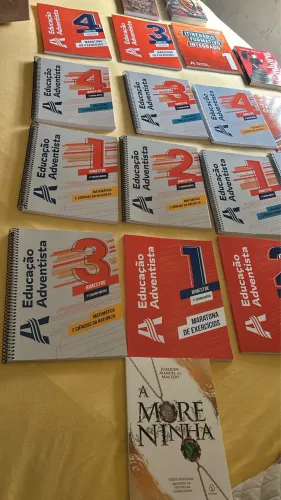 Livros didáticos 1 ano ensino médio adventista em ótimas condições 