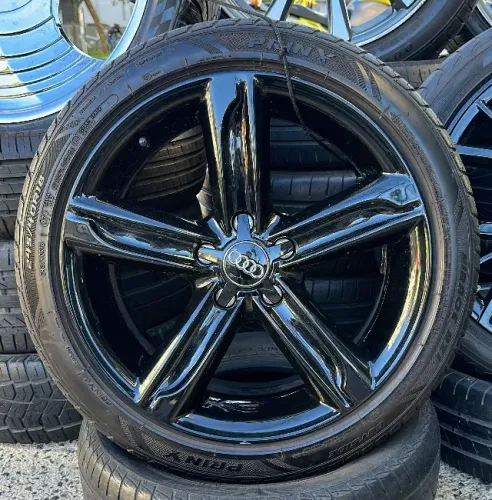 Jg roda original Audi Tt Aro 18 5x112 com pneus 