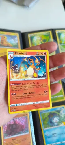 Carta Charizard Vivid Voltage Pokémon 025/185 rara