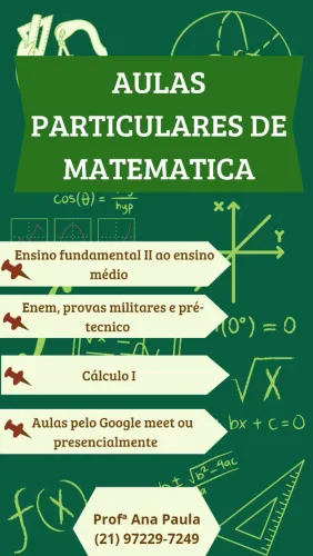 Aula particular- Matemática