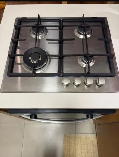 Cooktop 4 Bocas Brastemp Gourmand Inox Bdk60dr 220v