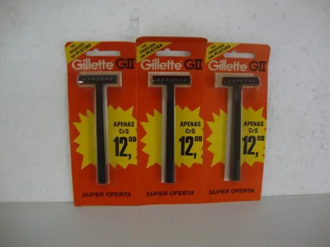 Aparelho de Barbear Antigo anos 70 Gilette G-2 .