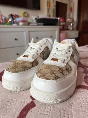 Tênis Nike Air Force 1 custon GUCCI