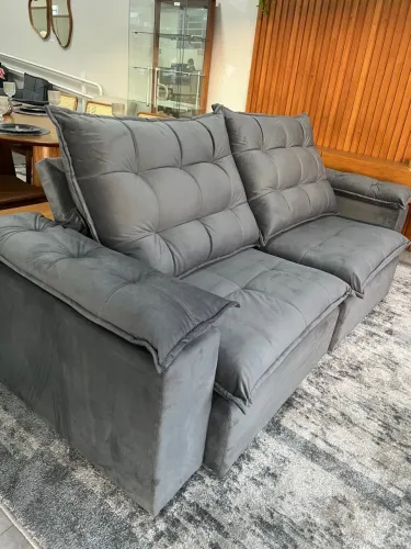 Sofá Molas Ensacadas 1,80 a 2,90 a partir de 12x 199,00