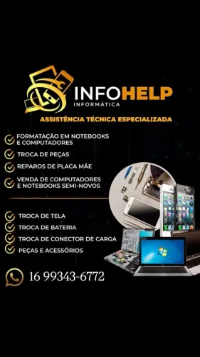 Formatação e Manutenção em Notebooks e Computadores