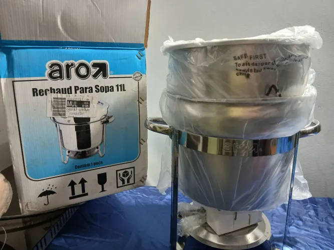Rechaud Inox 11 Litros