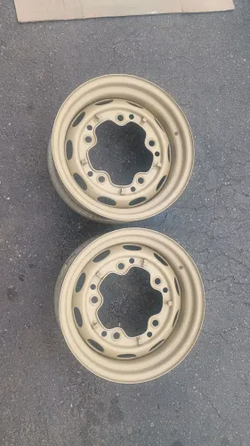 RODAS 5 FUROS ARO 15 TALA LARGA PRO FUSCA KOMBI BUG 