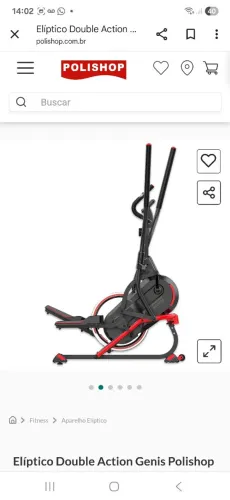 Elíptico Double Action Genis Polishop