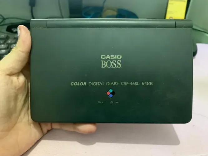 agenda eletrônica casio boss csf-4650