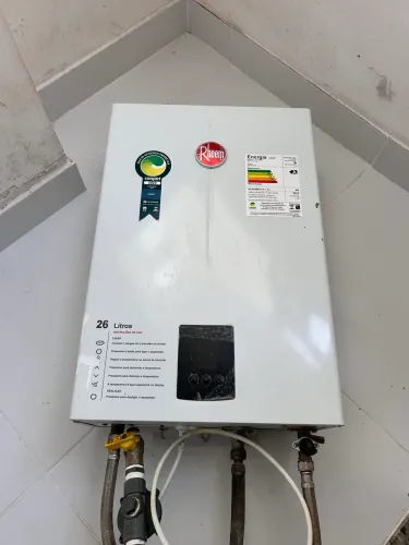 Aquecedor a gás 26 litros Rheem Digital