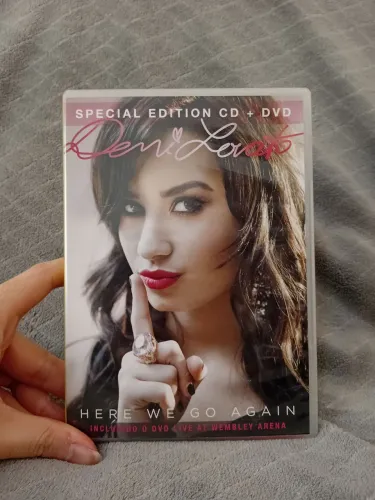 CD + DVD Demi Lovato - Here We Go Again (Special Edition)