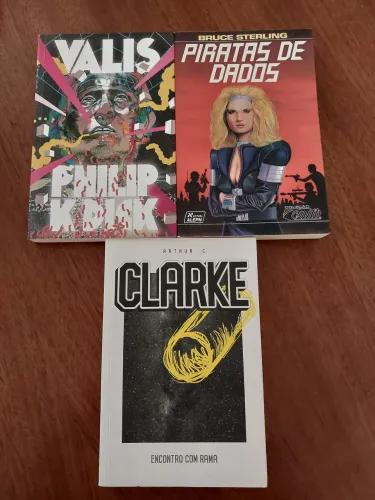Livros Ficção científica Phlip K Dick, Clarke, Bruce Sterling - Editora Aleph
