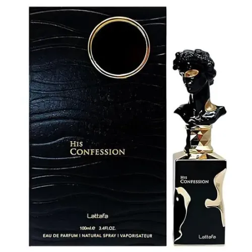 Perfume Lattafa His Confession Eau de Parfum Masculino 100ML