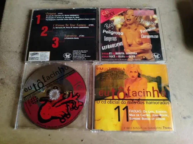 Regininha Poltergeist Cd Sexy Exclusivo + Single Trama "Eu to facinho"