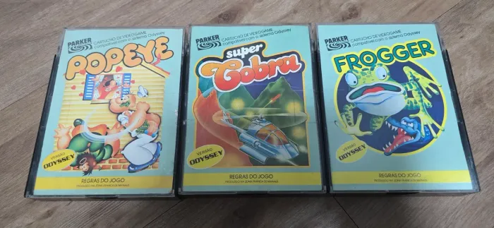 3 jogos CIB para Odyssey da Parker