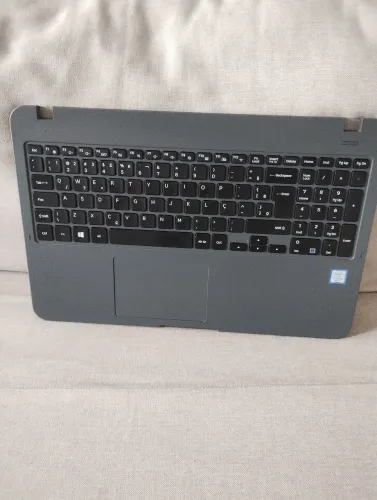 Peça de reposição: Teclado e tampa da base Notebook Samsung np550xaa 