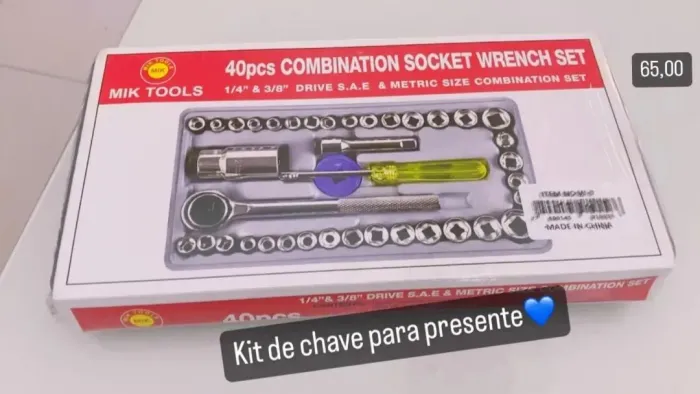 Kit de chave catraca 