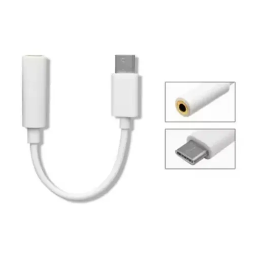 Adaptador USB-C para P2 - Áudio de Alta Qualidade