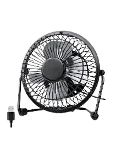 Ventilador Mini - Metálico Usb Escritório