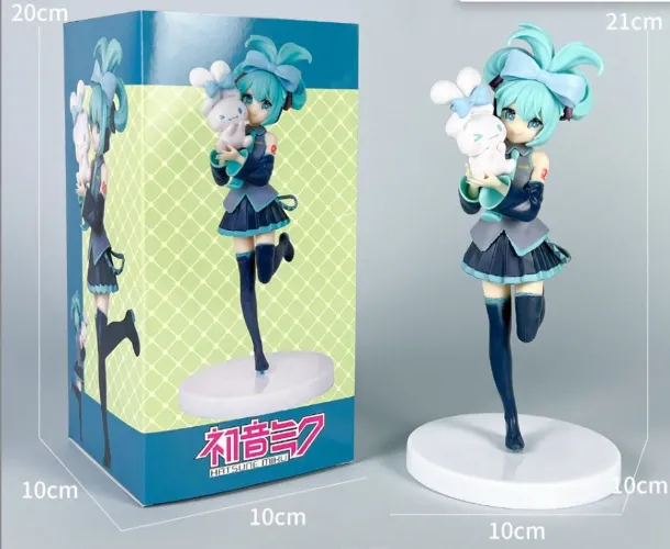 Action Figure Hatsune Miku (com caixa e entrega grátis)