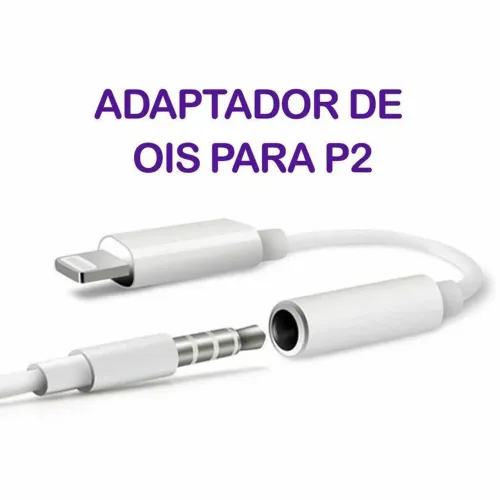 Adaptador Lightning para PS2, adaptador para fone de ouvido IOS