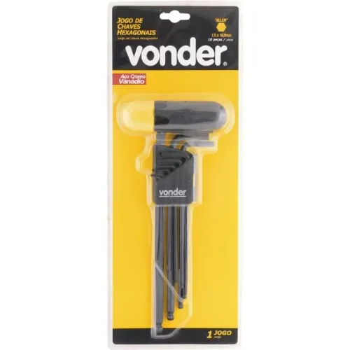 CH Allen JG 1,5A10MM 10PC LONGA ABAULADA