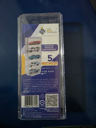 Expositor Modular de Miniaturas Plástico