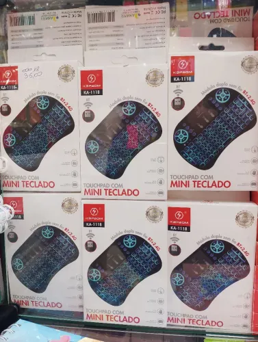 Controle teclado novos 34,99 reais