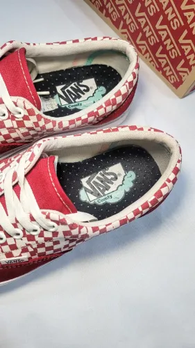 Tênis Vans Era Comfycush Tear Check Red 42 BR Usado Original