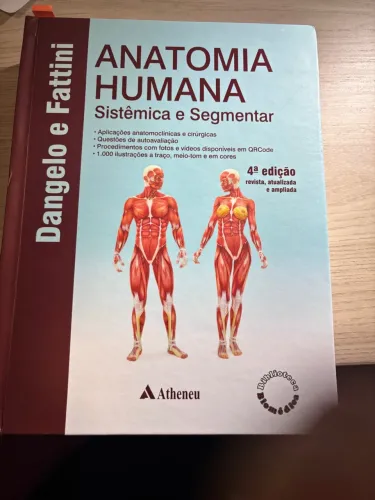 Livro Anatomia Dangelo e Fattini 4ª Edição