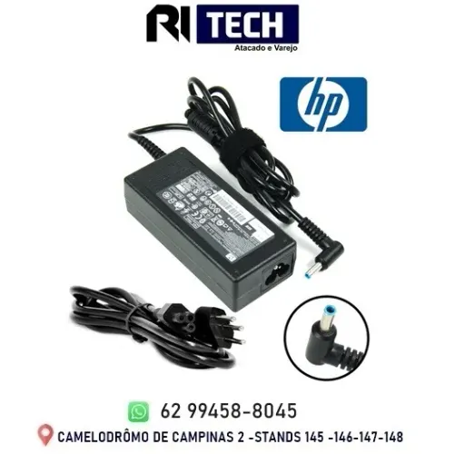 Fonte Carregador Notebook Hp Elitebook 840 G3 Pino Azul 19.5v