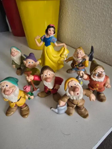 Bonecos da Branca de Neve - Completo! MINIATURAS