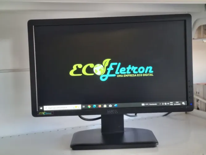 Monitor Dell 19 Polegadas LED Conexão VGA Ótimo Estado Loja Eco Eletron