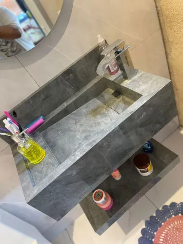 Lavatórios em Porcelanato - Fabricação Artesanal | Artnobre Porcelanateria