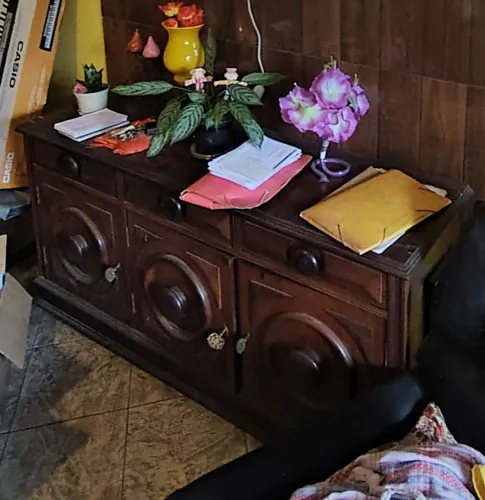 Rak 3 Portas em Madeira