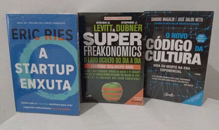 Startup Enxuta, Superfreakonomics e Código da Cultura