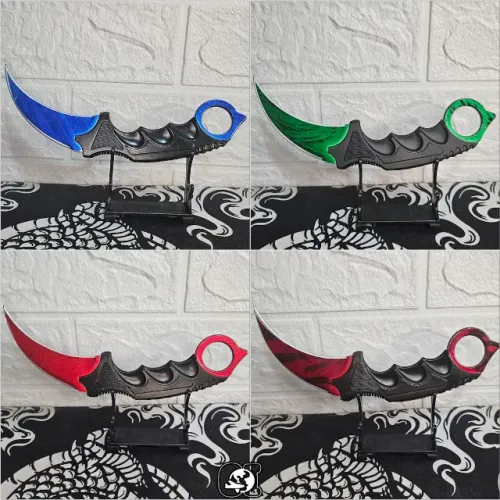 Karambit decorativa estilo CS-GO (23CM) (80 cada unidade)