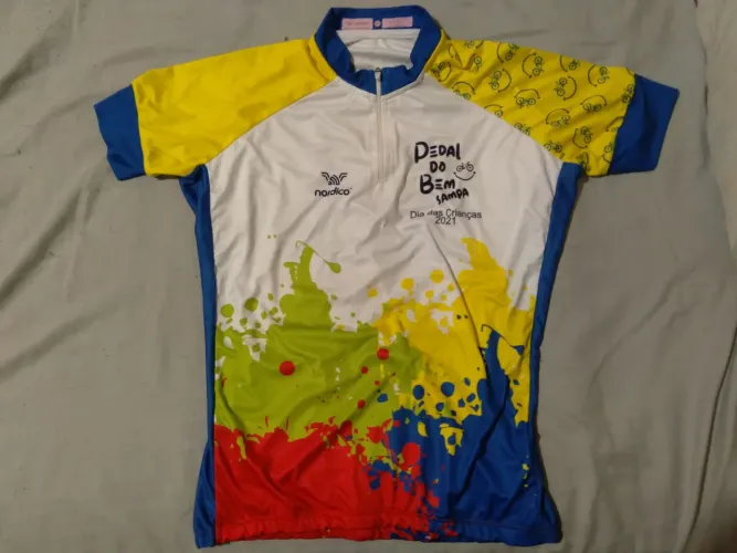 Camisa de Ciclismo Infantil Pedal do Bem M 2021