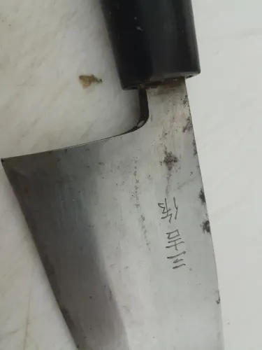 Faca deba rara cutelo japonesa de renome original famosa sushiman peixes artesanal sushi 