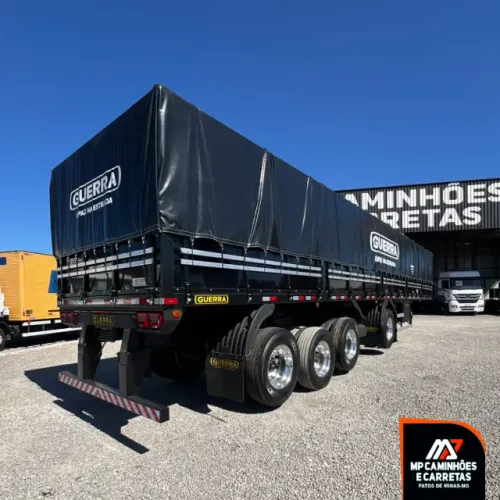 Carreta Graneleira 4° Eixo Guerra Com Rodas De Alumínio 0km