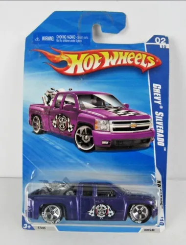 Hot Wheels Chevy Silverado Walmart Exclusive