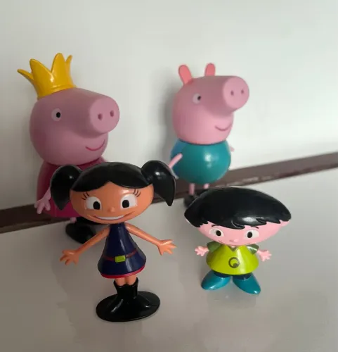 Luna e Jupiter // Peppa e George