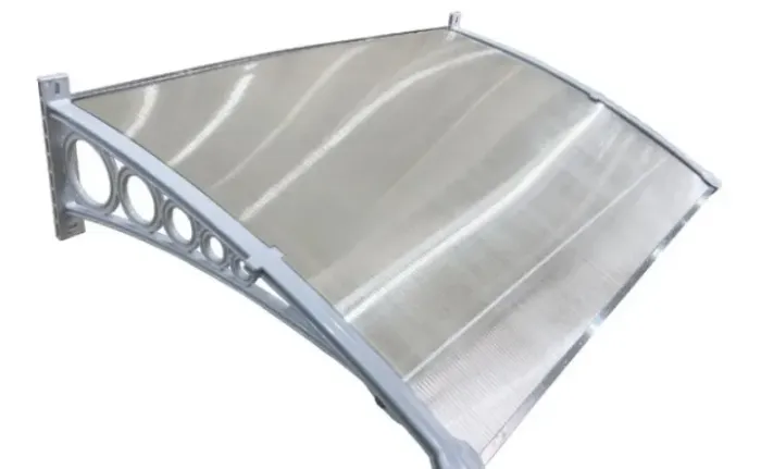 Placa toldo 6 mm policarbonato 