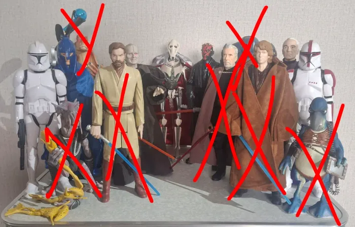 Linha Bonecos Star Wars 30 cm - Hasbro e Kenner