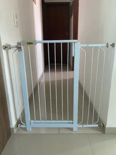 Grade de porta Tubline plus branco