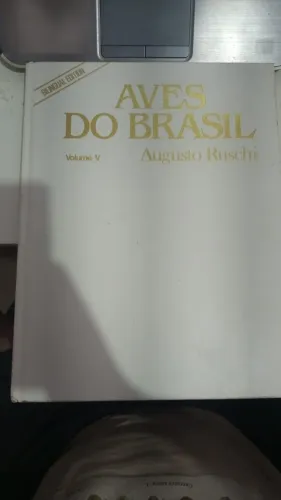 Livro Aves Do Brasil Volume V -  Bilingue Português-inglês