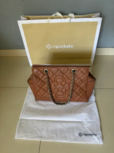 Bolsa de Couro Capodarte 