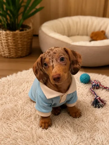 Lindas femea dachshund Mofadinha