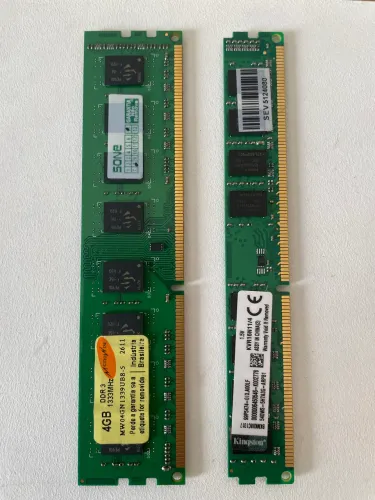 Memória RAM 8gb DDR3 2x4gb